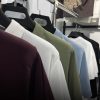 LOOKMAN HALF ZIP POLO T-SHIRT